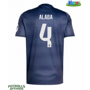Real Madrid David Alaba #4 Bortatröja 2025-26 Kortärmad